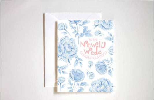 Congratulations to the newlyweds Greeting Card