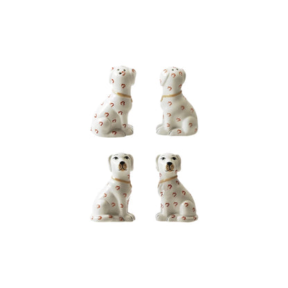 Ceramic Dog Salt & Pepper Shaker Set