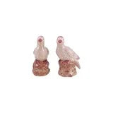 Pink Stoneware Bird