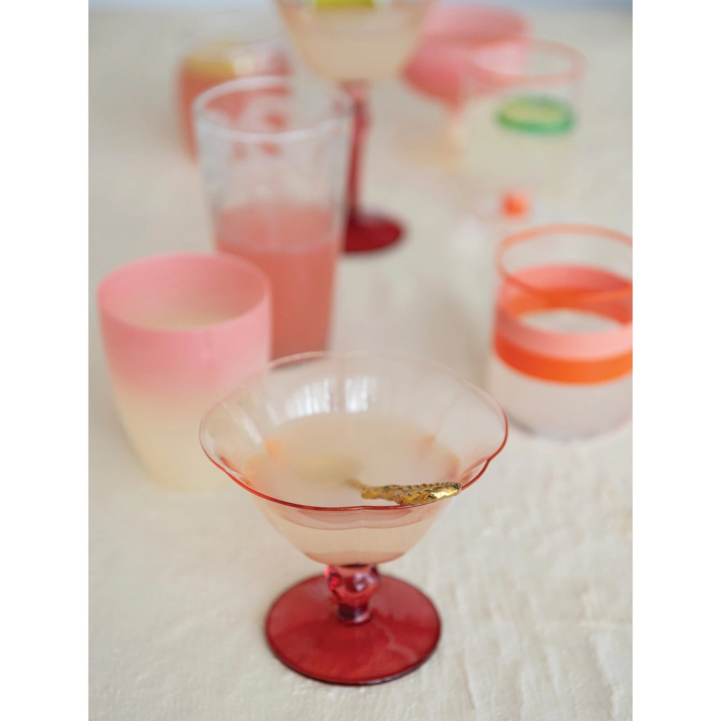 6 oz Two-Tone Stemmed Wine Glass