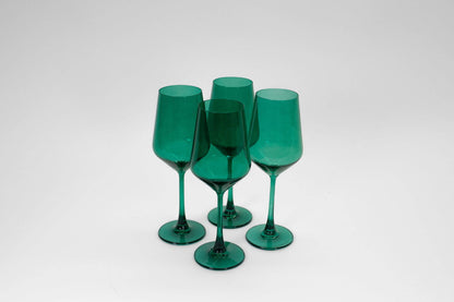 Emerald Green - Wine Glass
