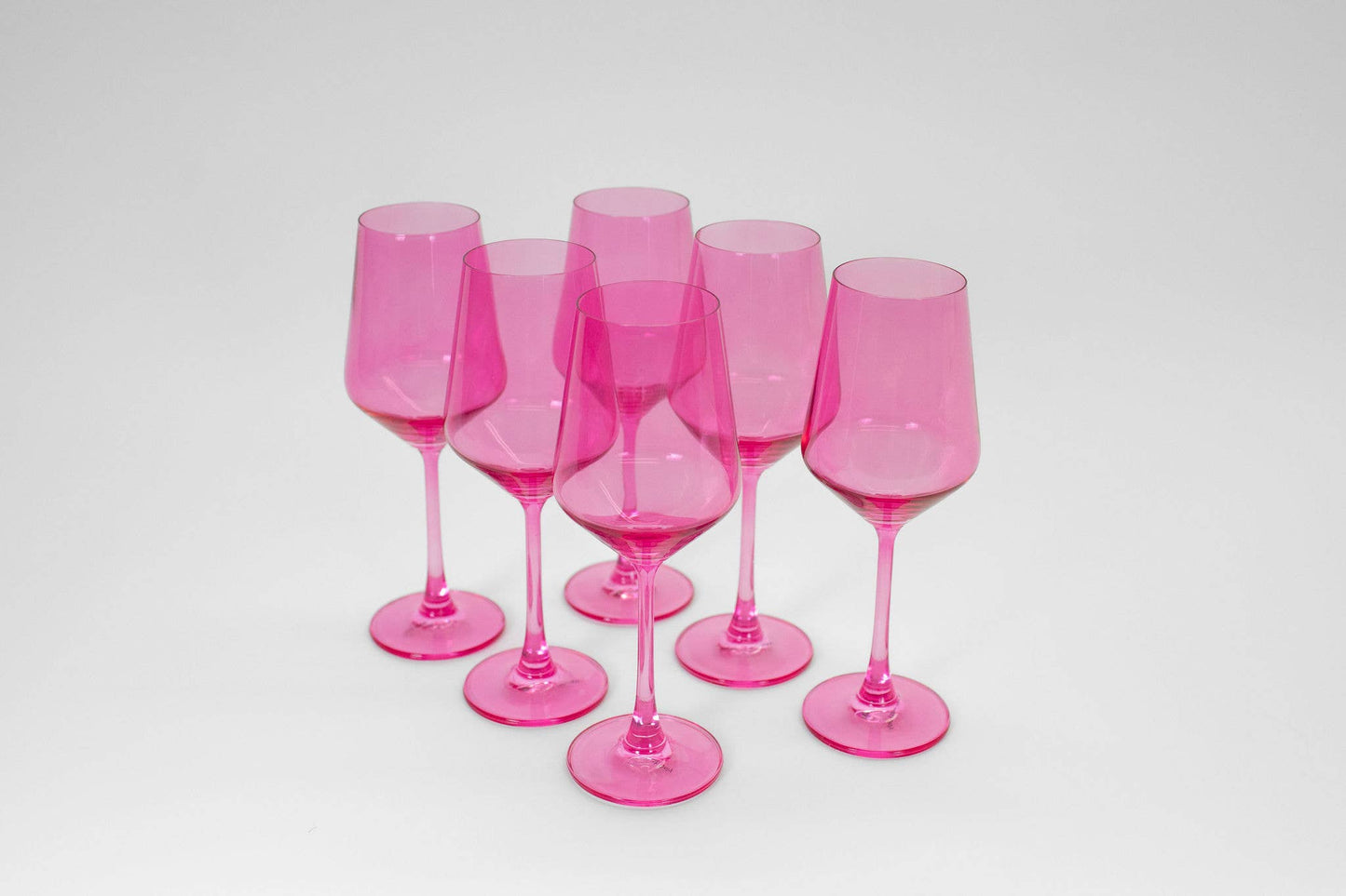 Bubblegum Pink - Wine Glass