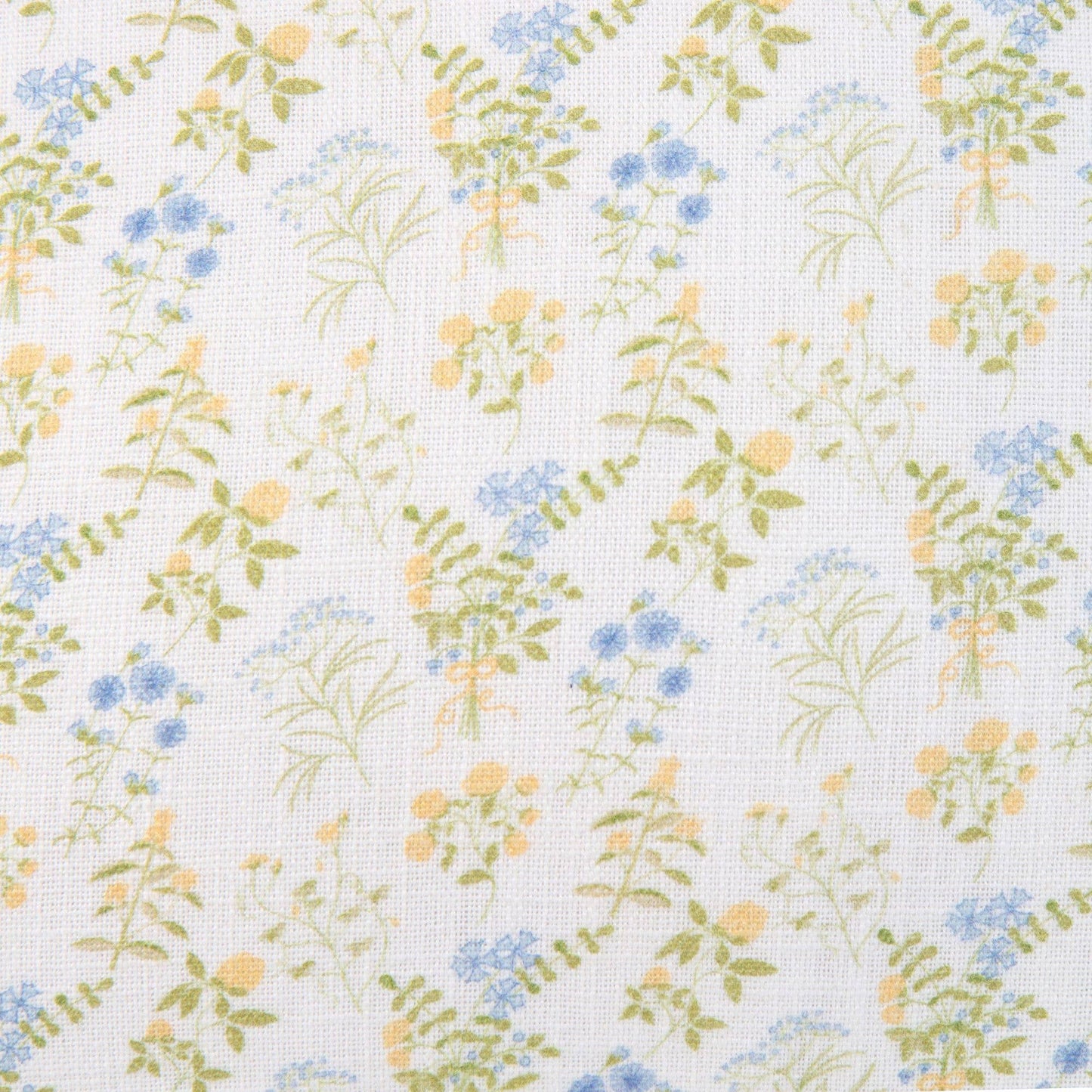 Violet Hand-Drawn Floral Pillow