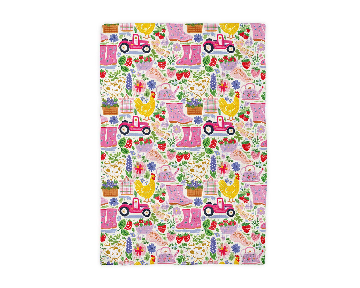 Spring Chicken- Kitchen Towel