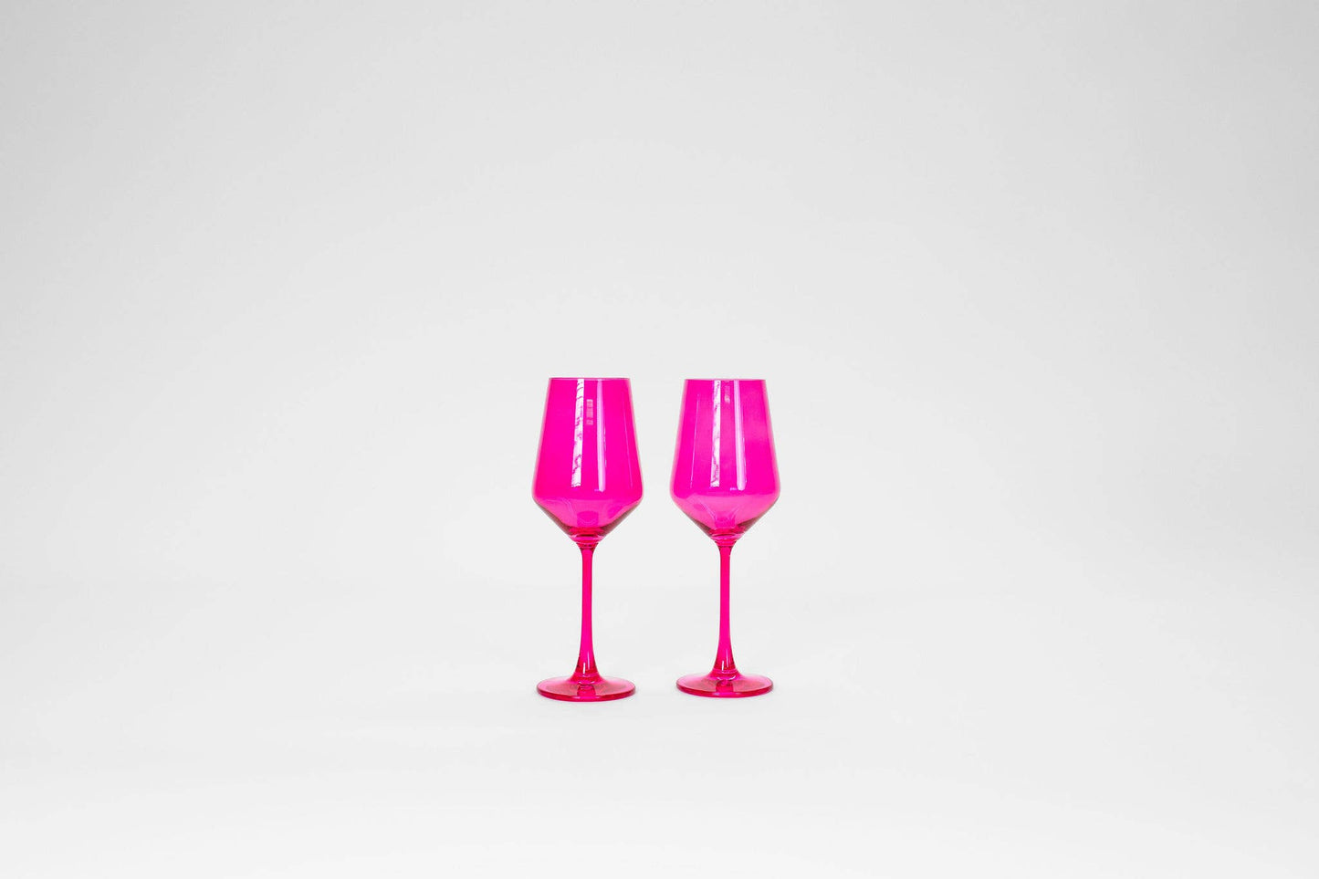 Hot Hot Pink -  Wine Glass