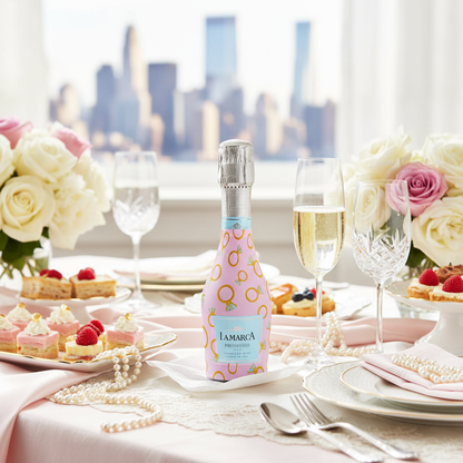 Pink Engagement Ring- 6 PK - MINI Prosecco