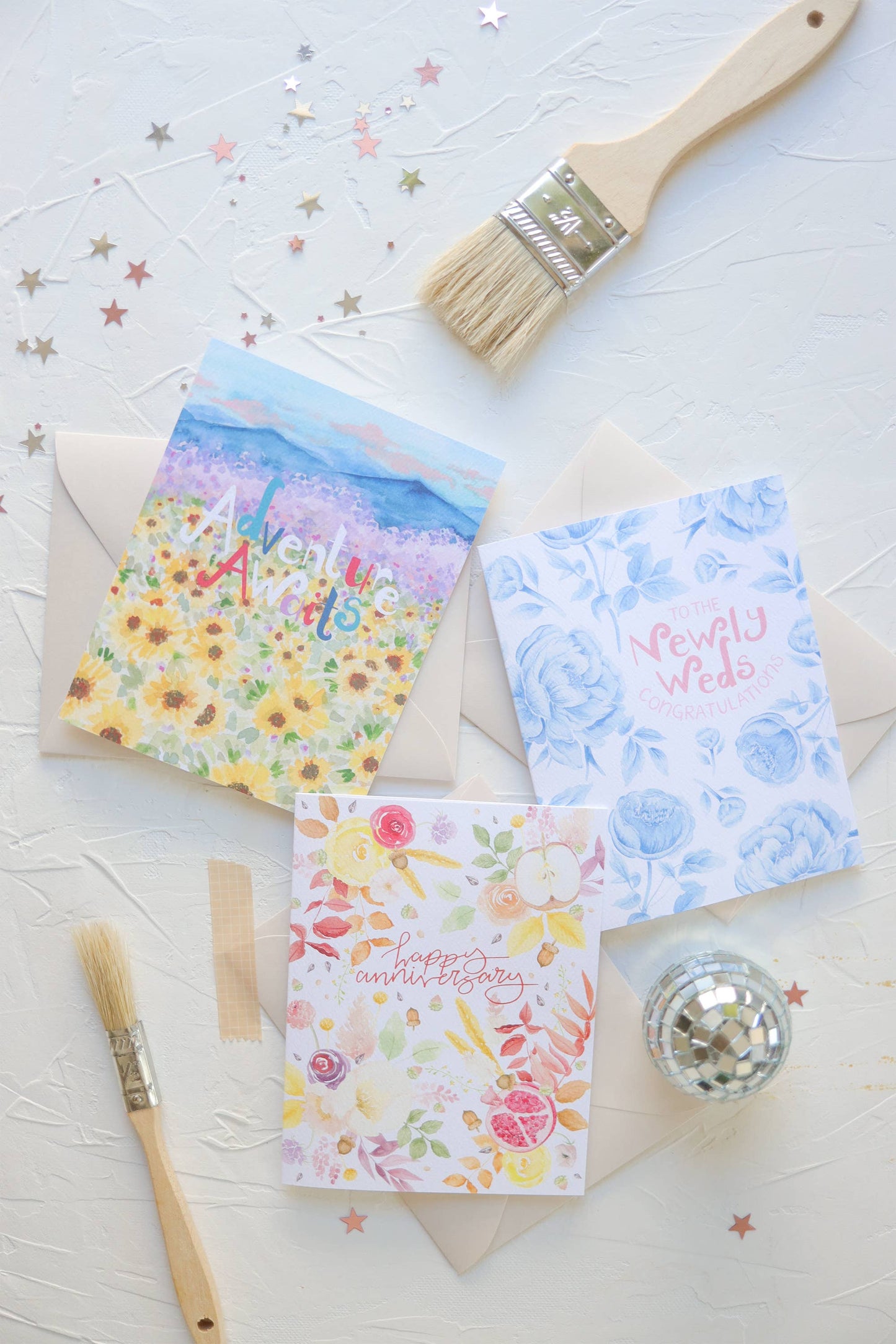 Congratulations to the newlyweds Greeting Card