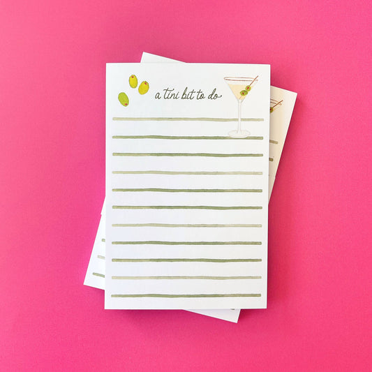 A Tini Bit To Do Notepad | 4"x6" Notepad