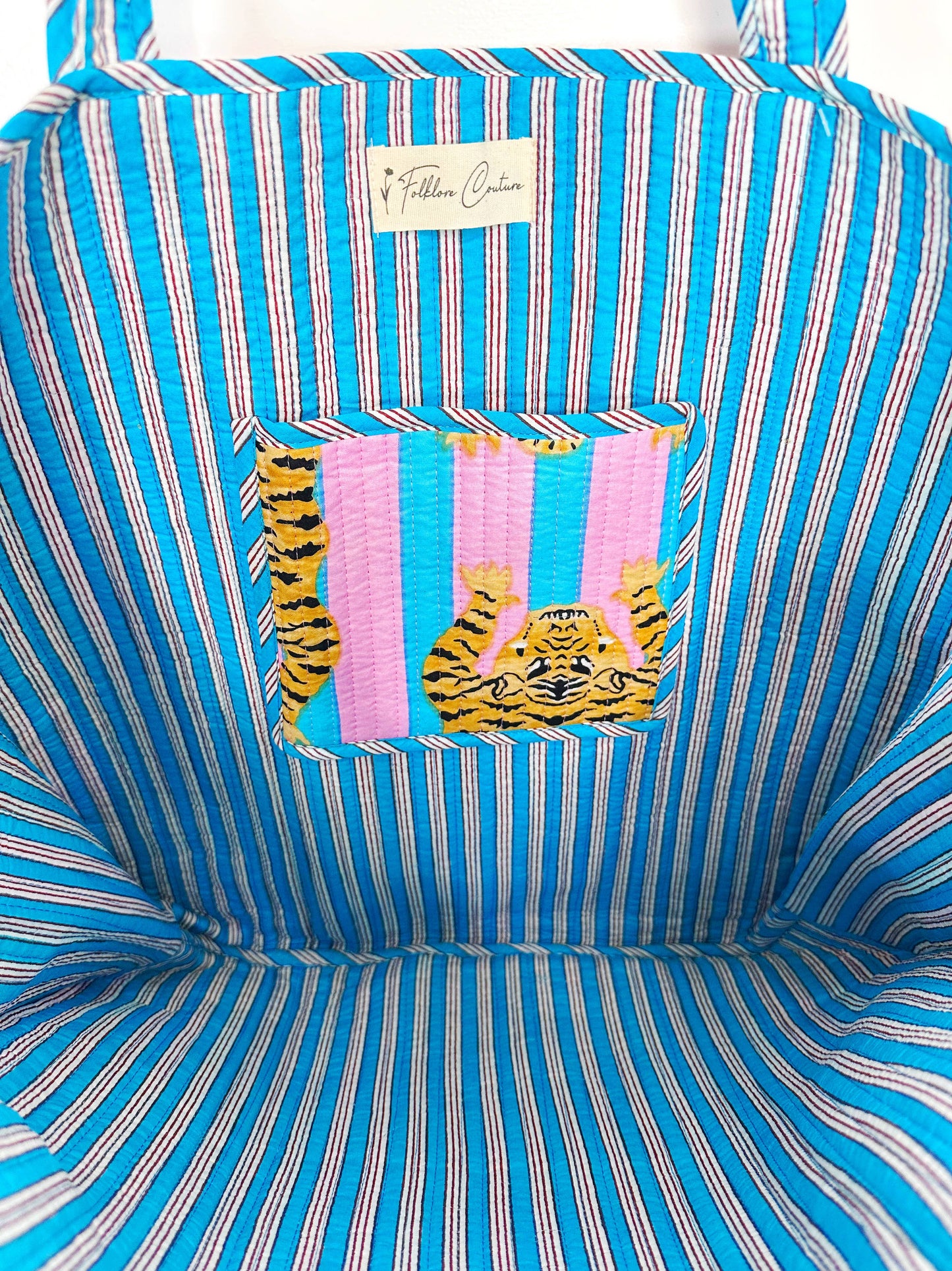 Cotton Candy Tiger Tote