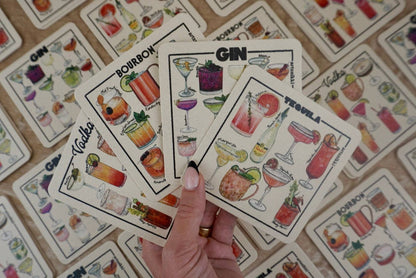 Classic Cocktail Coasters- Set of 4